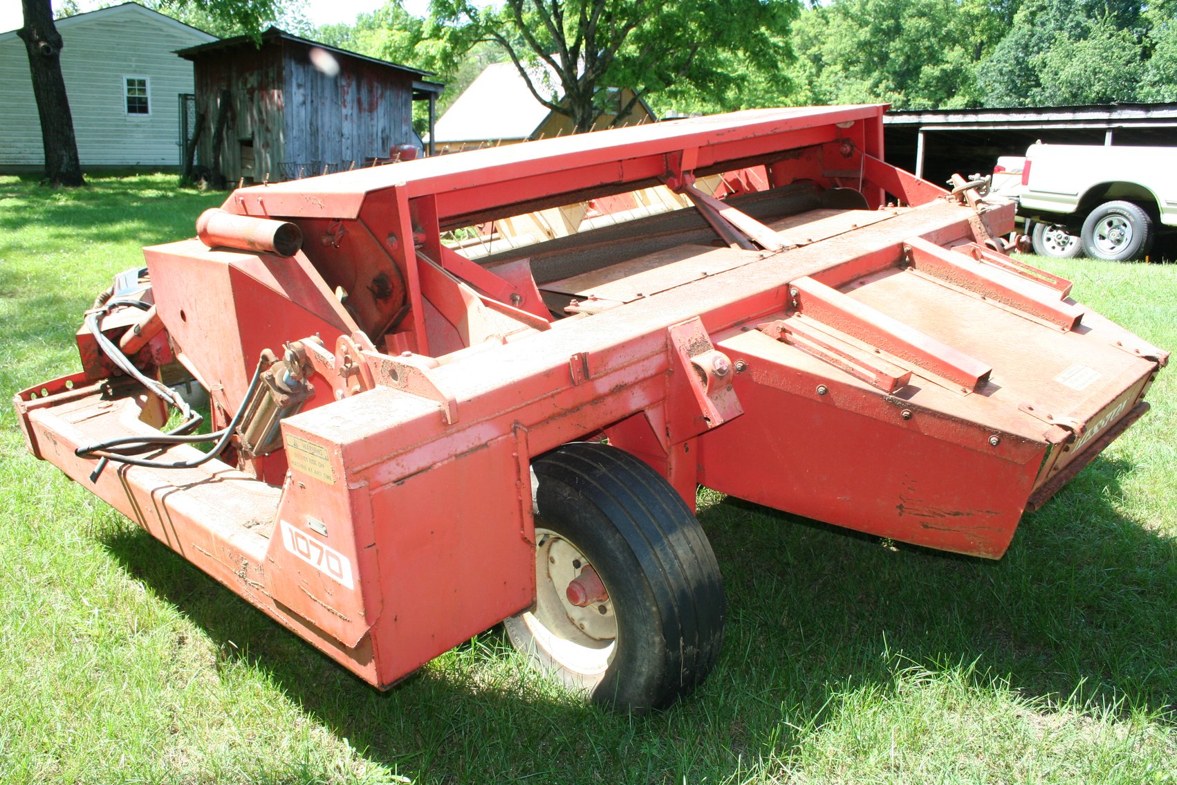 Image for Hesson 1070 Mower Conditioner / Wind Rower Good Condition - Serial #1070-1213