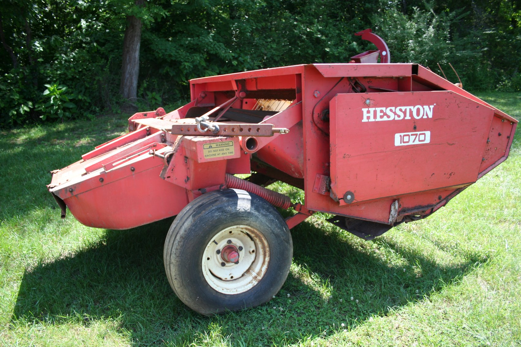 Image for Hesson 1070 Mower Conditioner / Wind Rower Good Condition - Serial #1070-1213