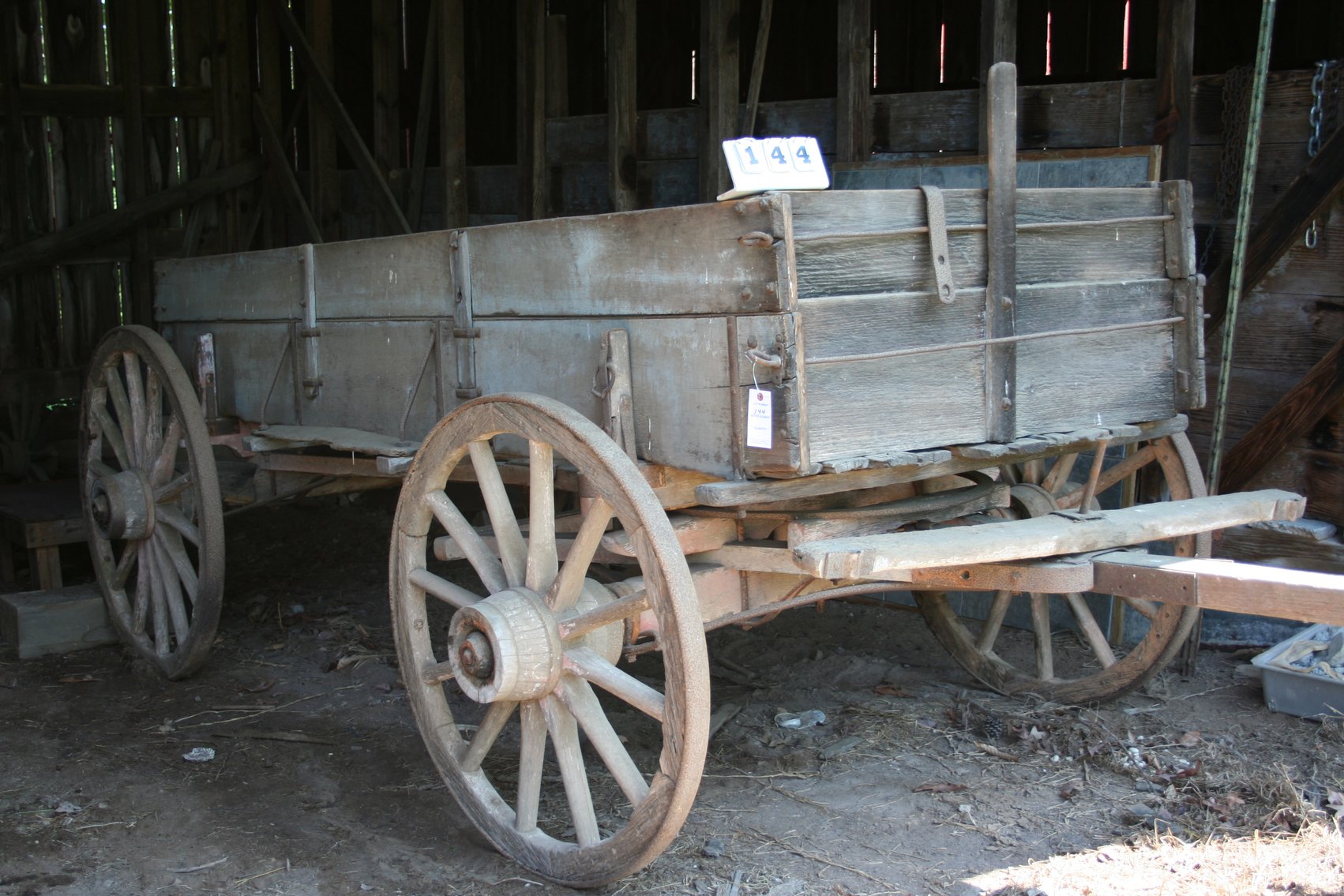 Image for 1800's Horse Drawn Wagon / Original Hardware