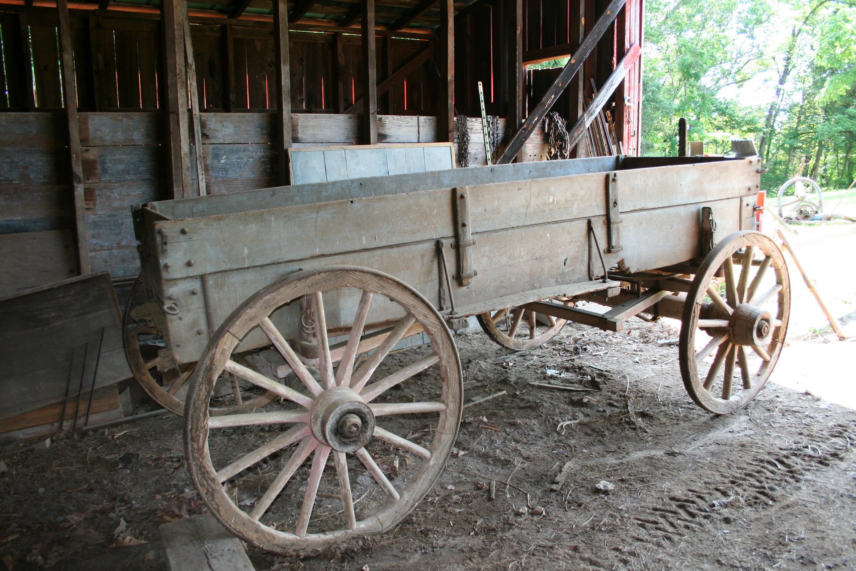 Image for 1800's Horse Drawn Wagon / Original Hardware