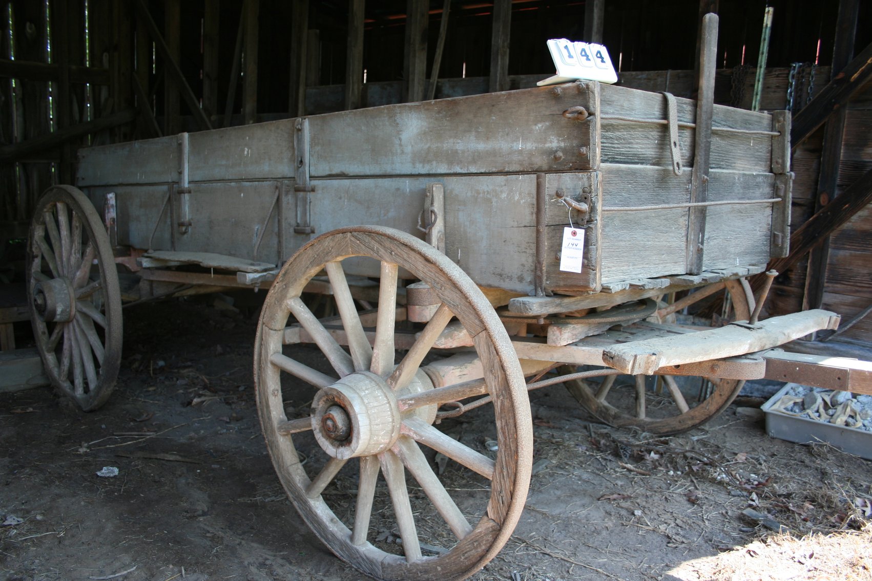 Image for 1800's Horse Drawn Wagon / Original Hardware