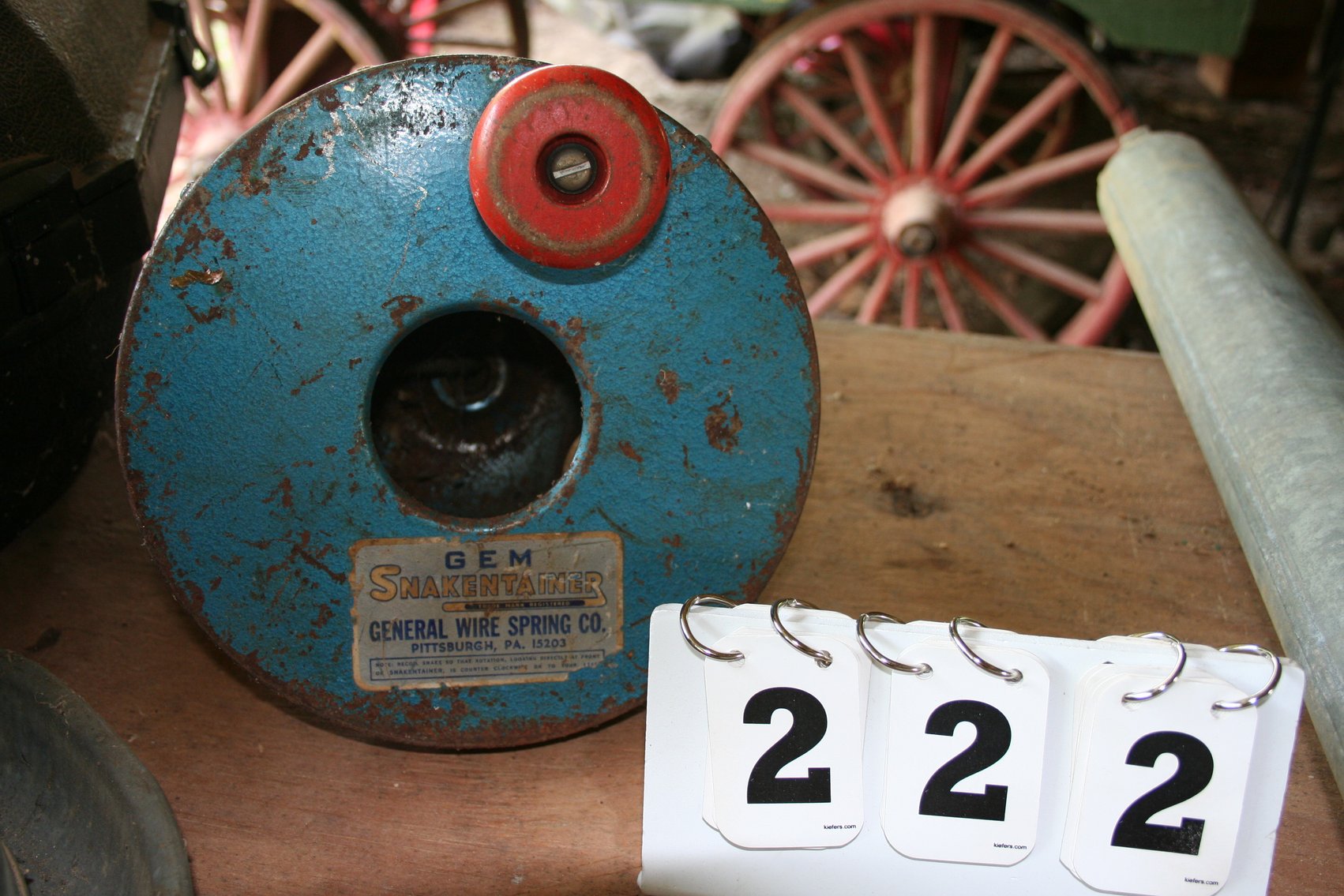 Image for Vintage Snaketainer - Drain Cleaner Worm