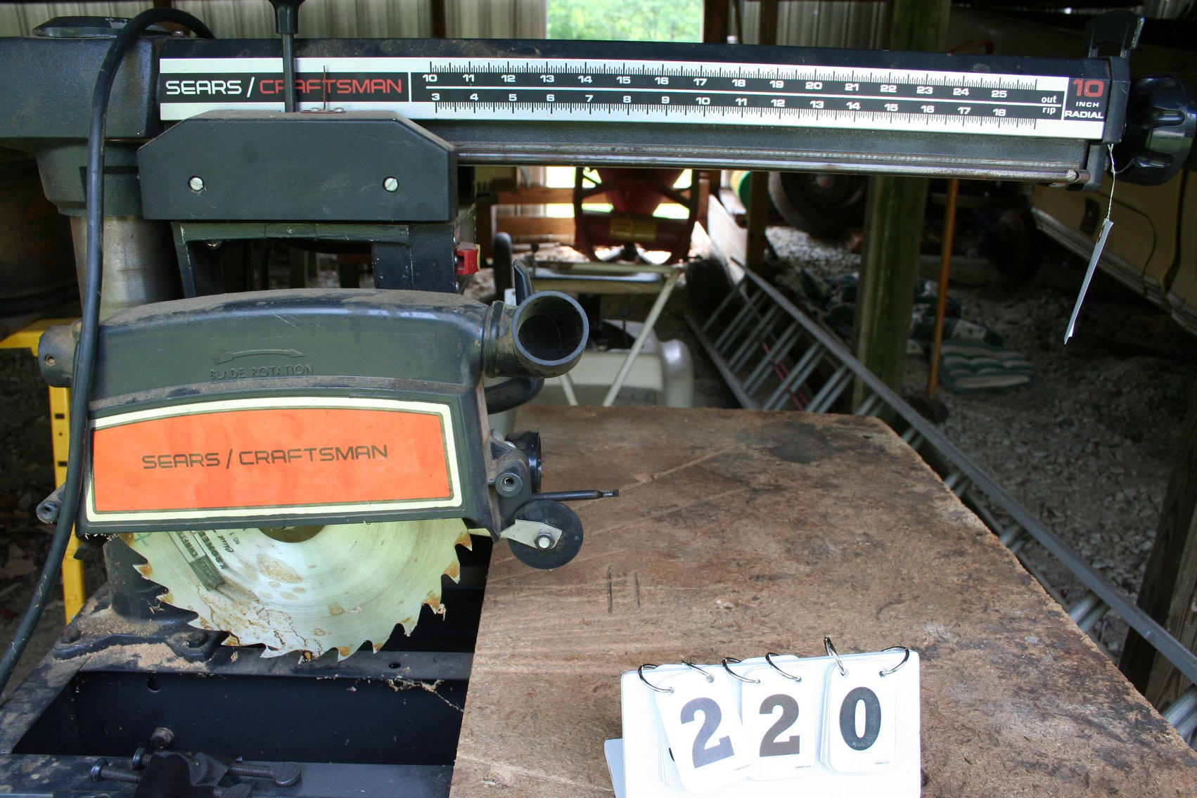 Image for Sears Radial Alarm Saw