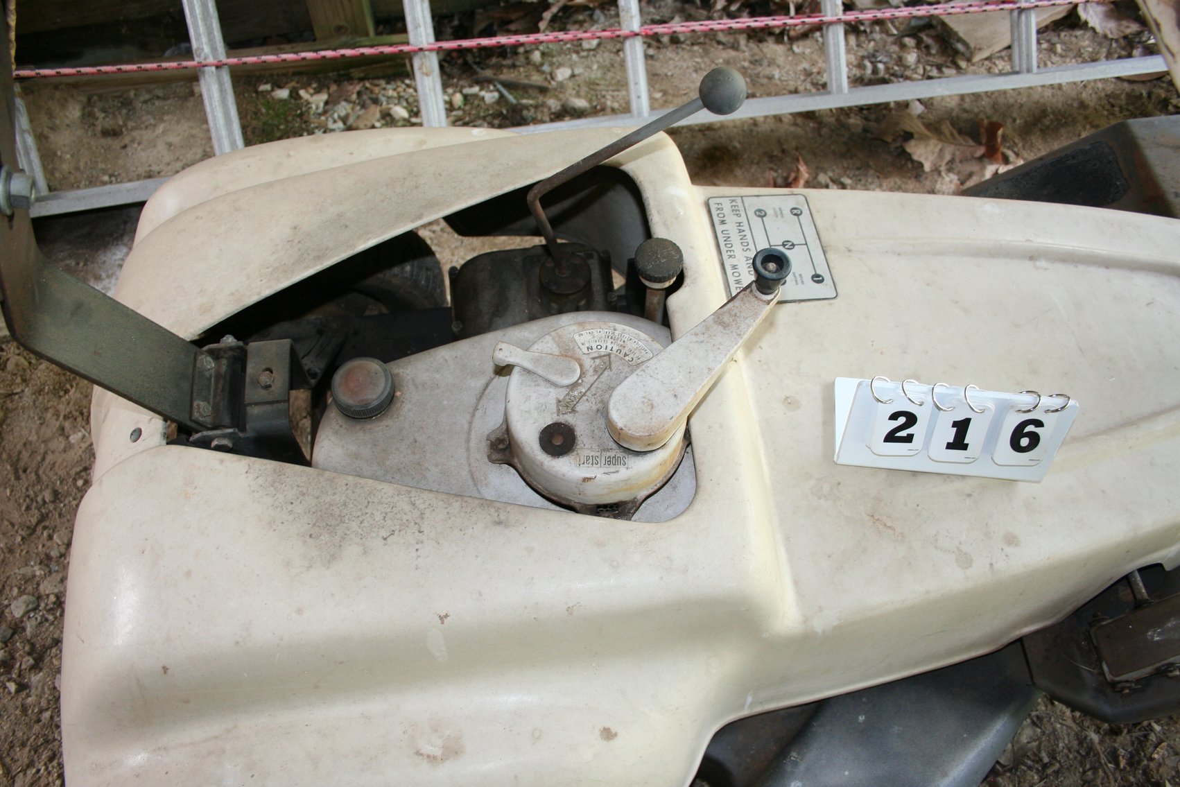 Image for Antique Craftsman Riding Lawn Mower