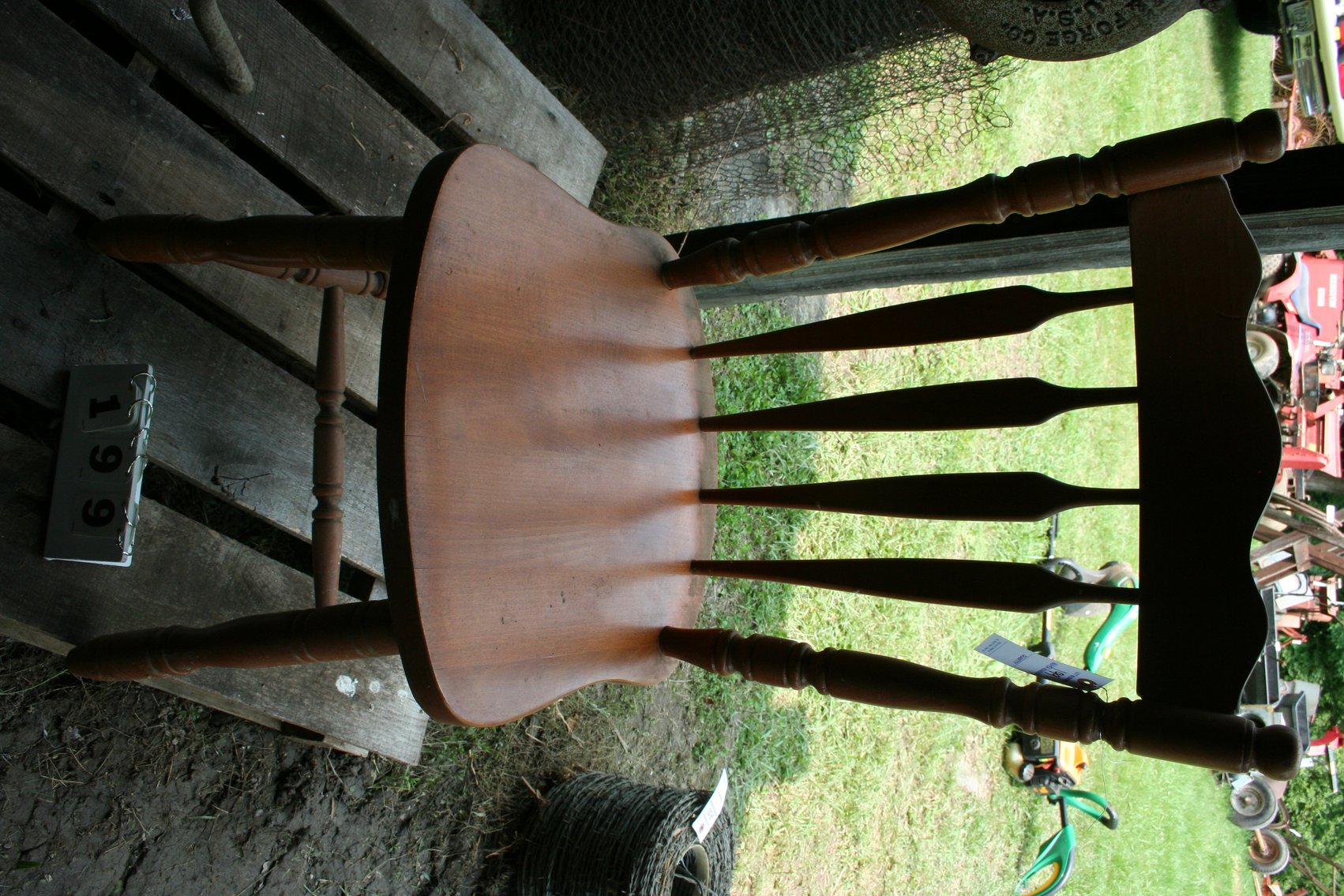 Image for Heavy Wood Chair
