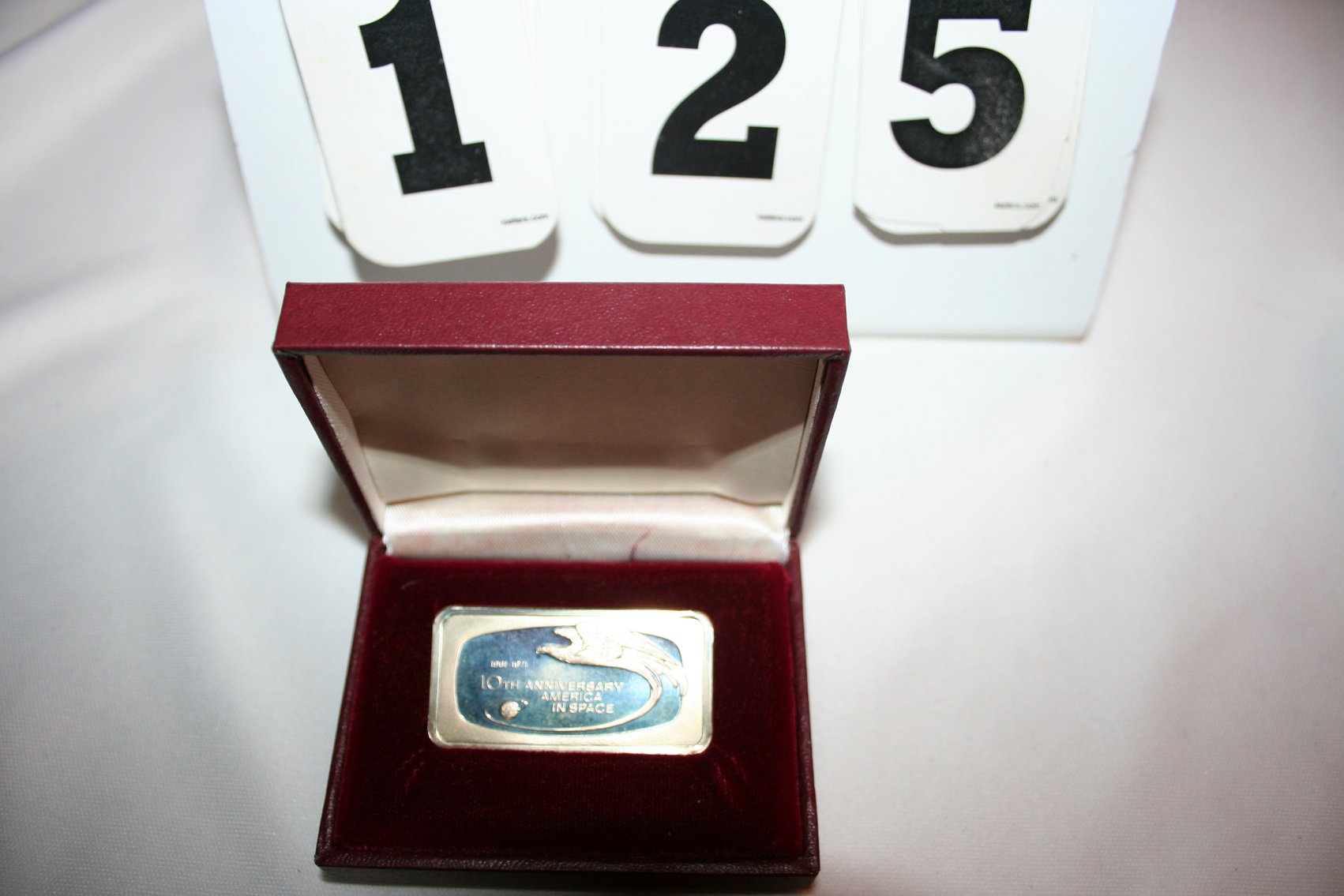 Image for 10th Anniversary America in Space 1000 Grains Sterling Silver