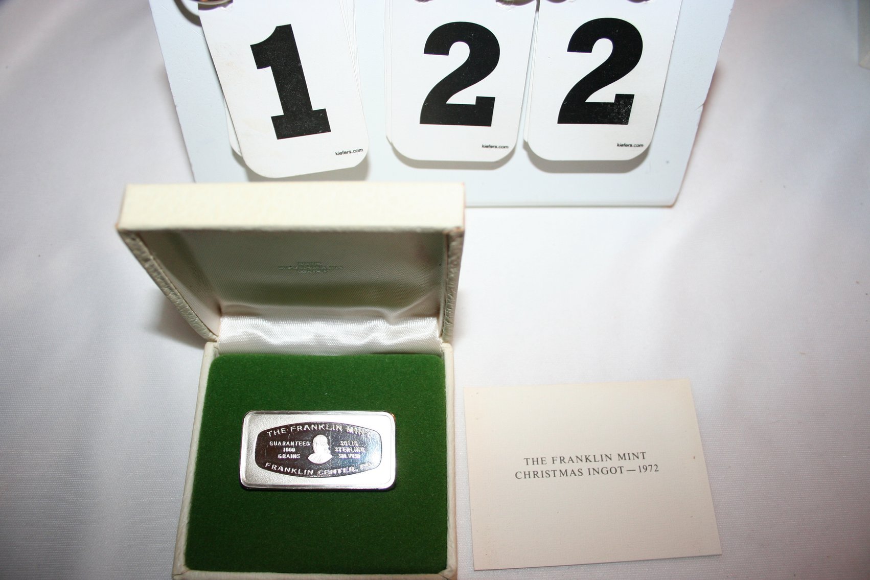 Image for Christmas 1972 1000 Grains Sterling Silver