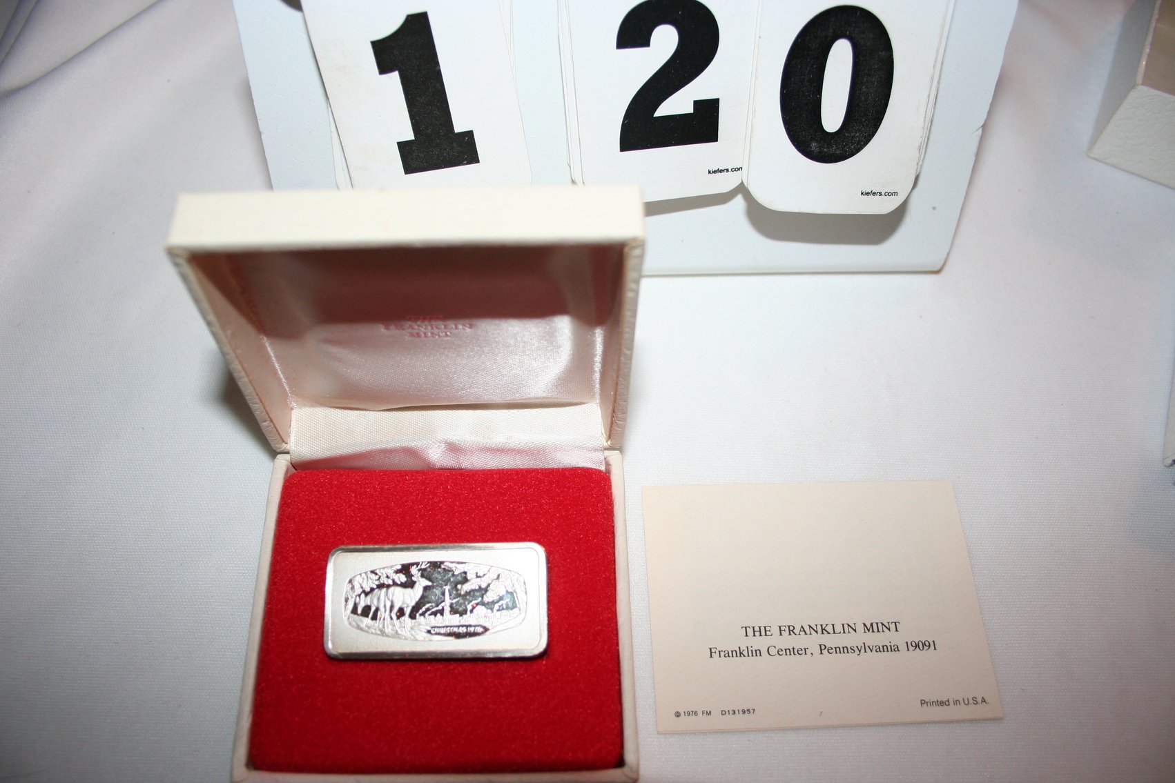 Image for Christmas 1976 1000 Grains Sterling Silver