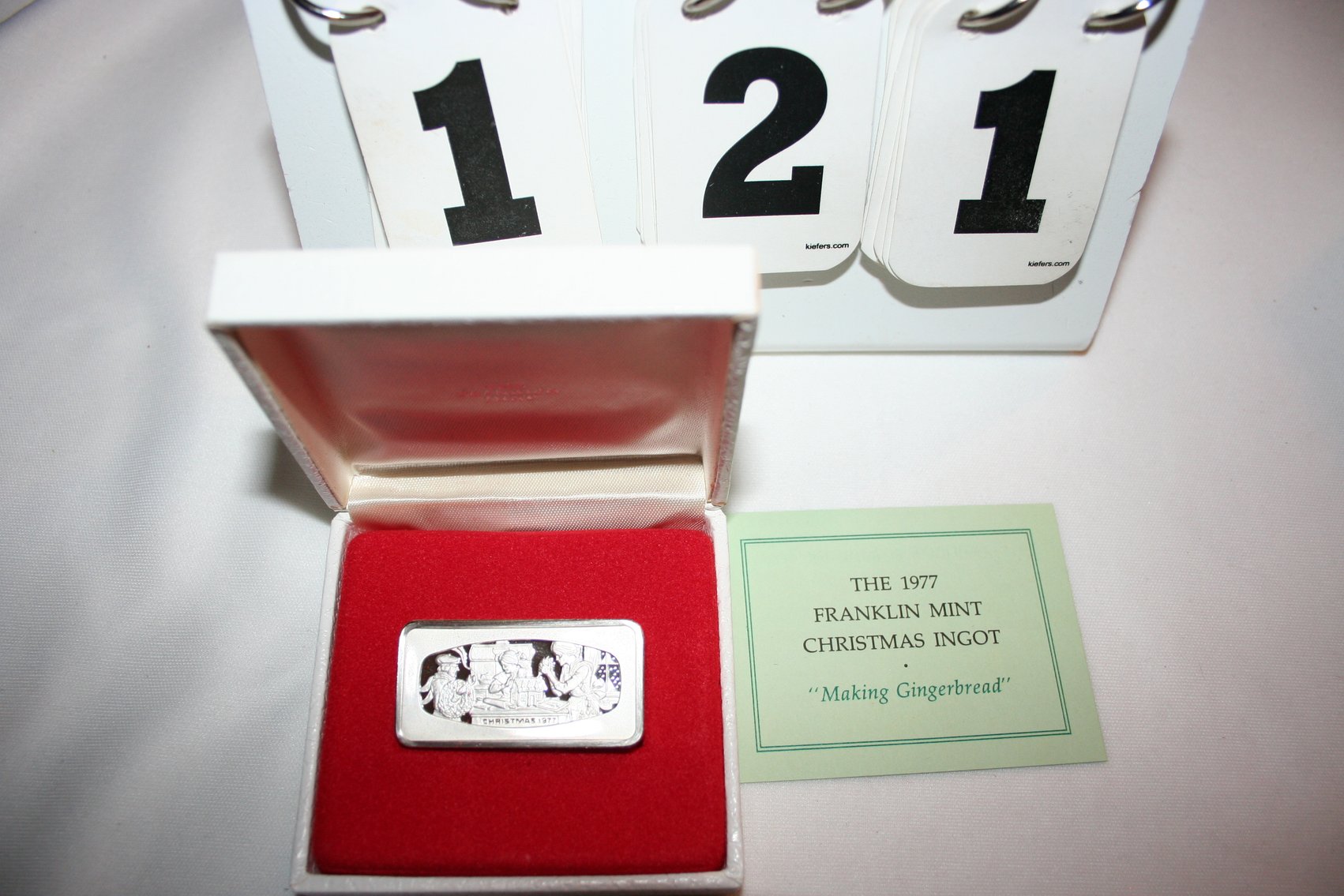 Image for Christmas 1977 1000 Grains Sterling Silver