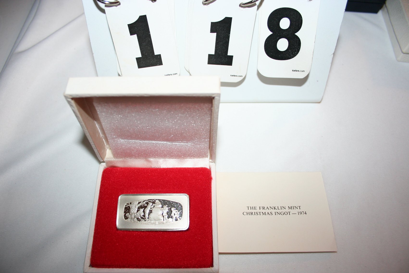 Image for Christmas 1974 500 Grains Sterling Silver