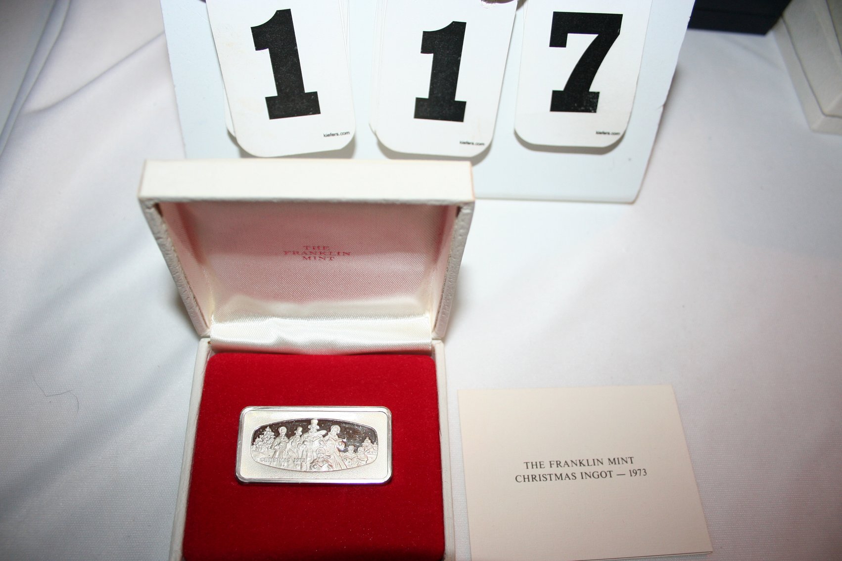 Image for Christmas 1973 1000 Grains Sterling Silver