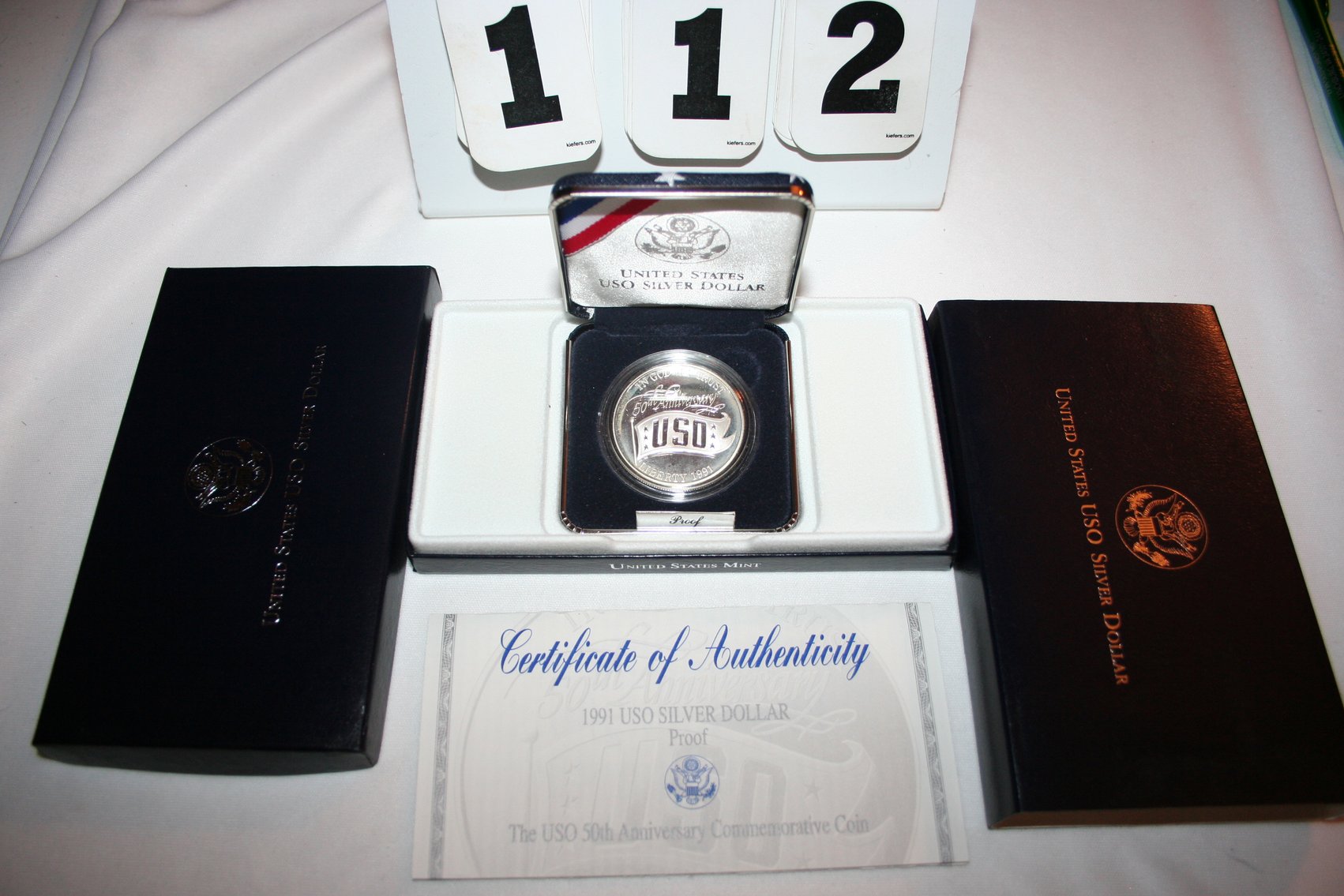 Image for 1991 USO Silver Dollar (Uncirculated)