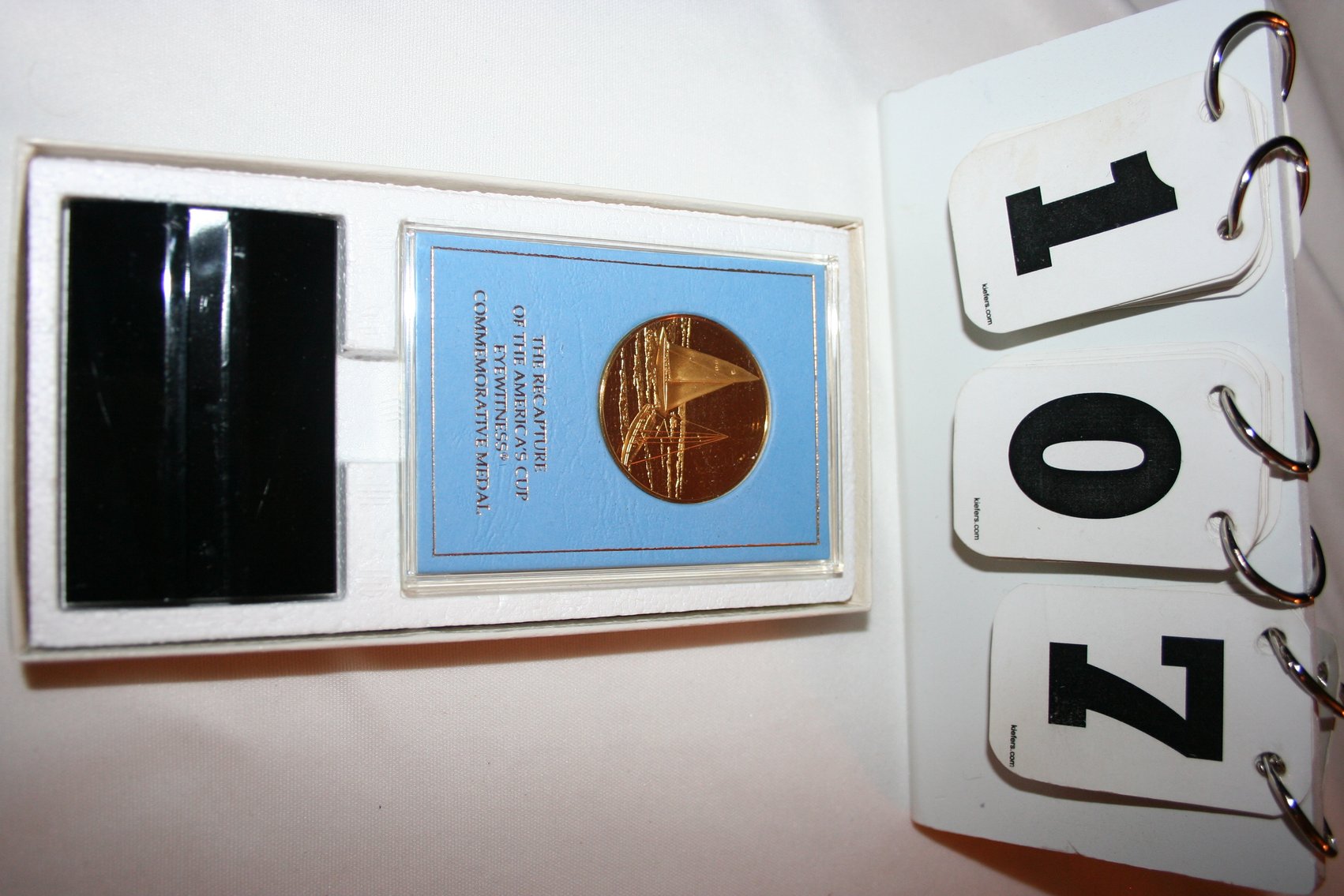 Image for The Recapture of the America's Cup (Uncirculated) Gold Plated over Sterling Silver