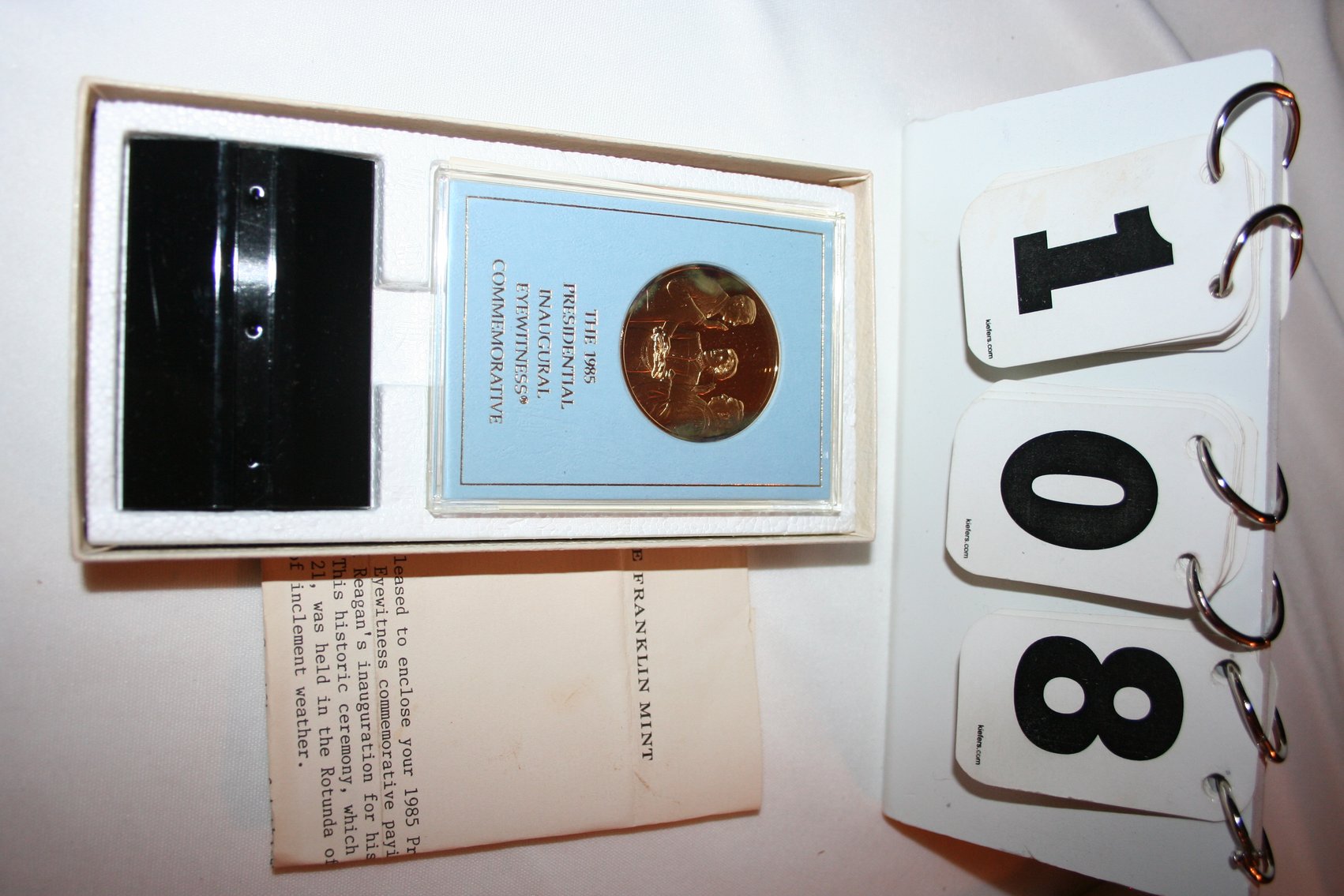 Image for The 1985 Presidential Inaugural (Uncirculated) Gold Plated over Sterling Silver