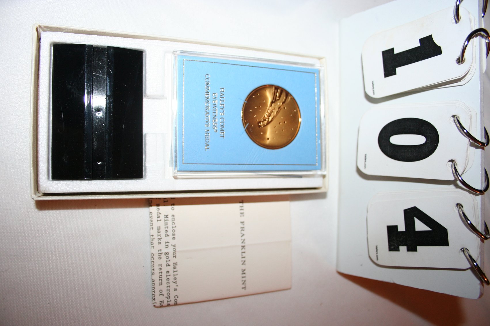 Image for Halley's Comet (Uncirculated) Gold Plated over Sterling Silver