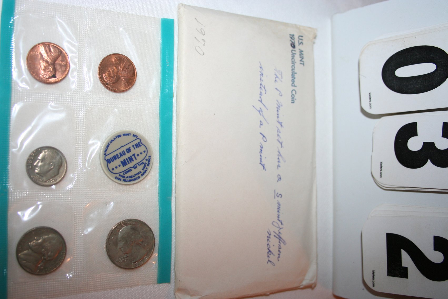 Image for 1970 (Philadelphia) Mint Set / (San Francisco) Mint Nickle (Rare)