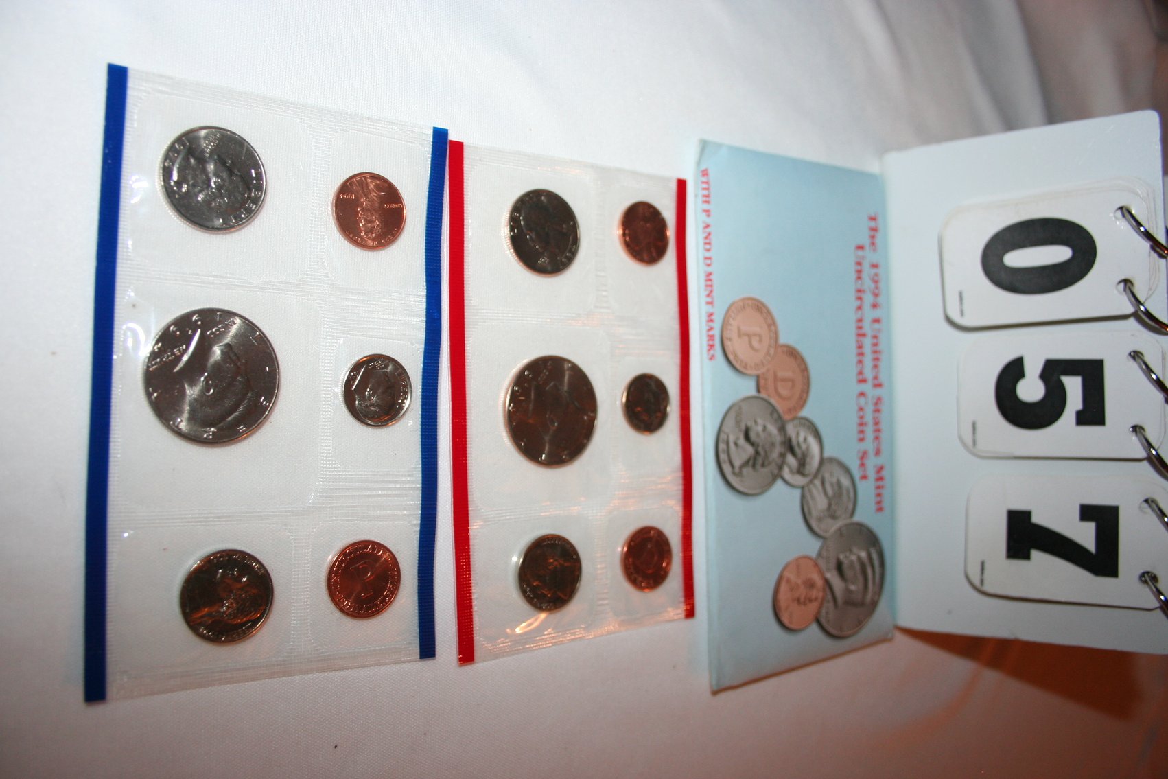 Image for 1994 Mint Set (3) Susan B Anthony Dollars (Denver / Philadelphia)