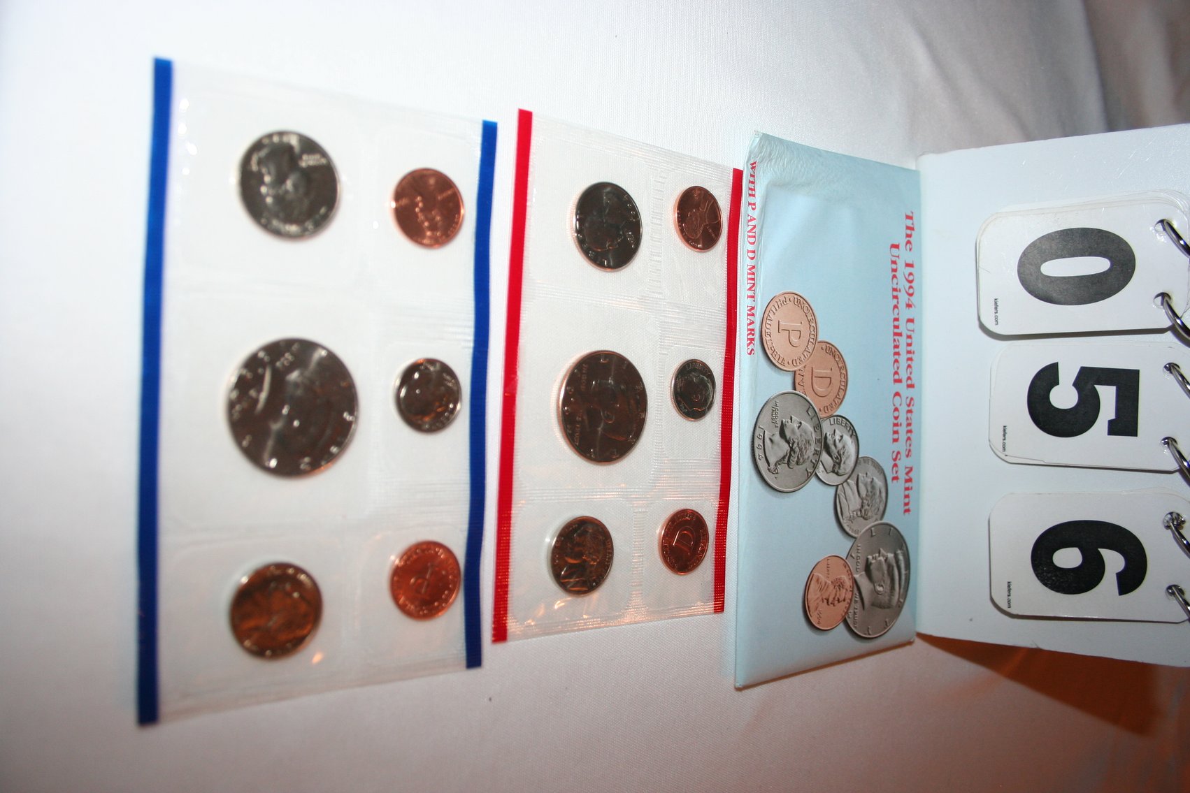 Image for 1994 Mint Set (3) Susan B Anthony Dollars (Denver / Philadelphia)