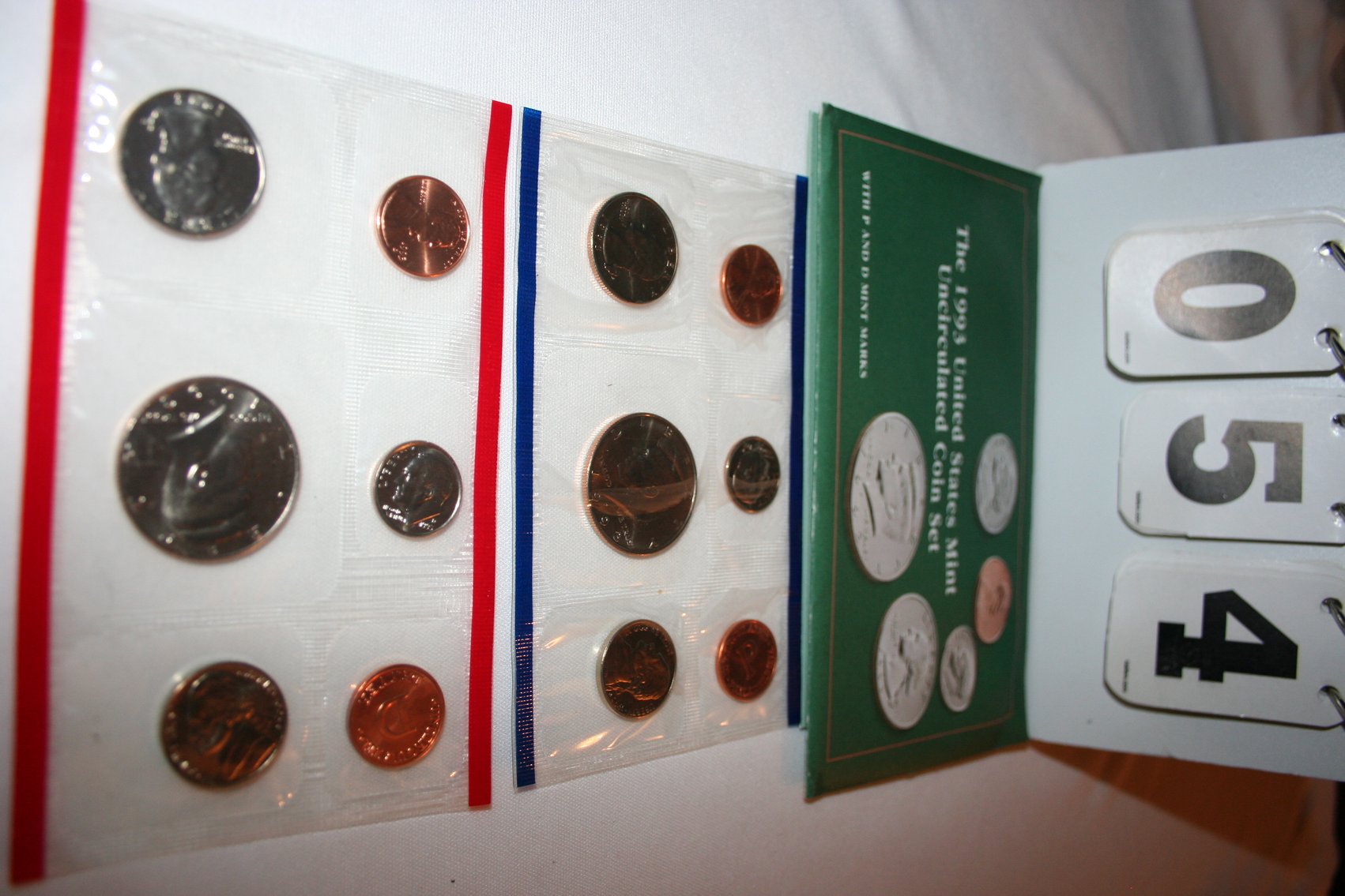 Image for 1993 Mint Set (3) Susan B Anthony Dollars (Denver / Philadelphia)