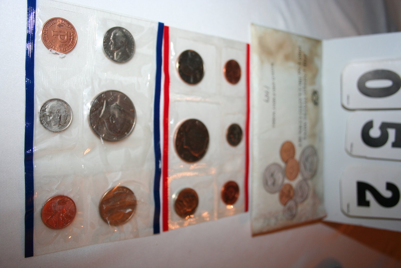 Image for 1989 Mint Set (3) Susan B Anthony Dollars (Denver / Philadelphia)