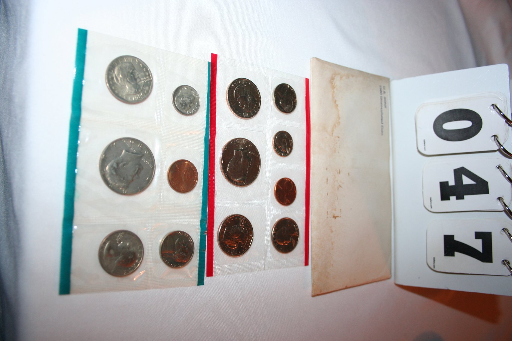 Image for 1980 Mint Set (3) Susan B Anthony Dollars (Denver / Philadelphia)