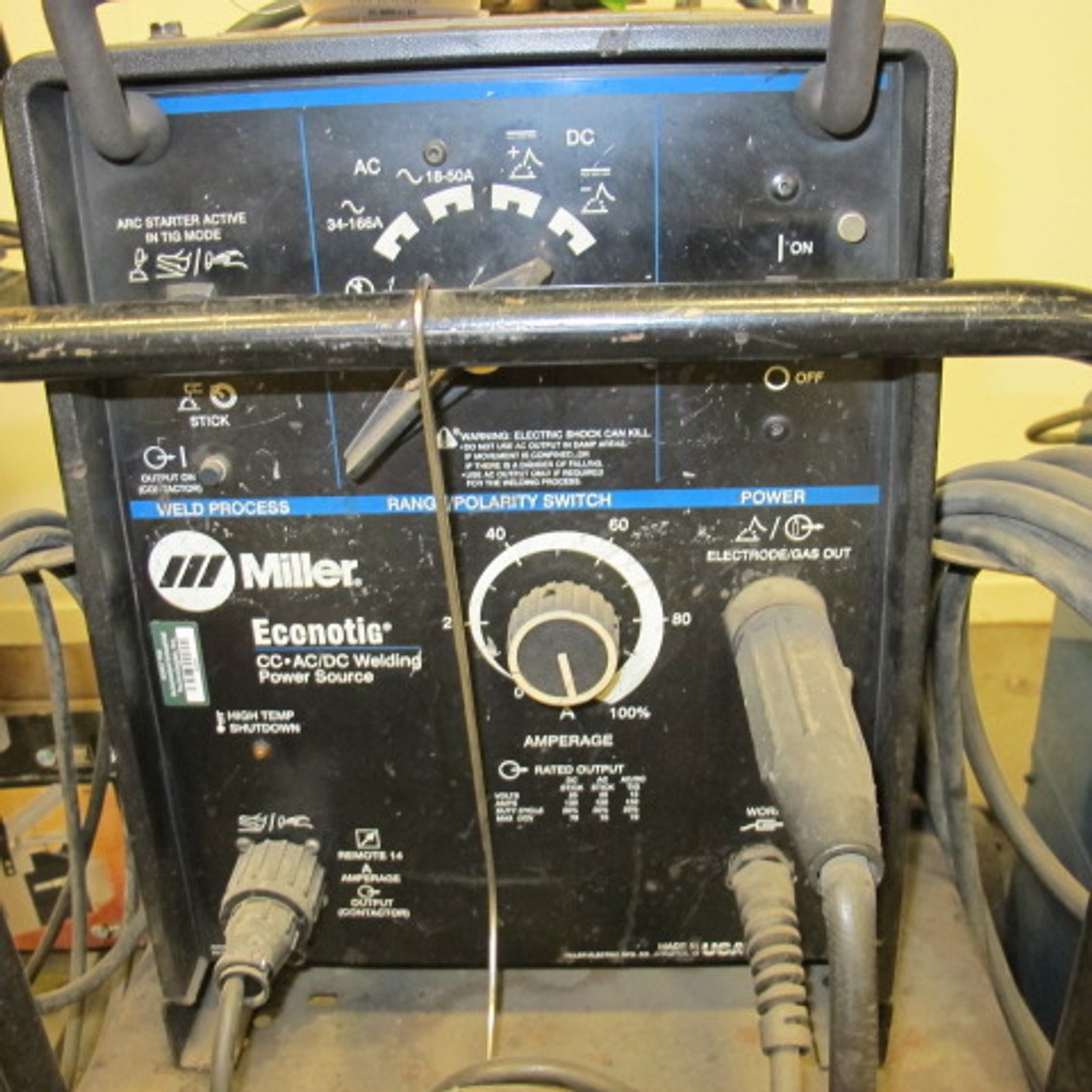 Image for Miller Econotig Welder - Serial # LA277085
