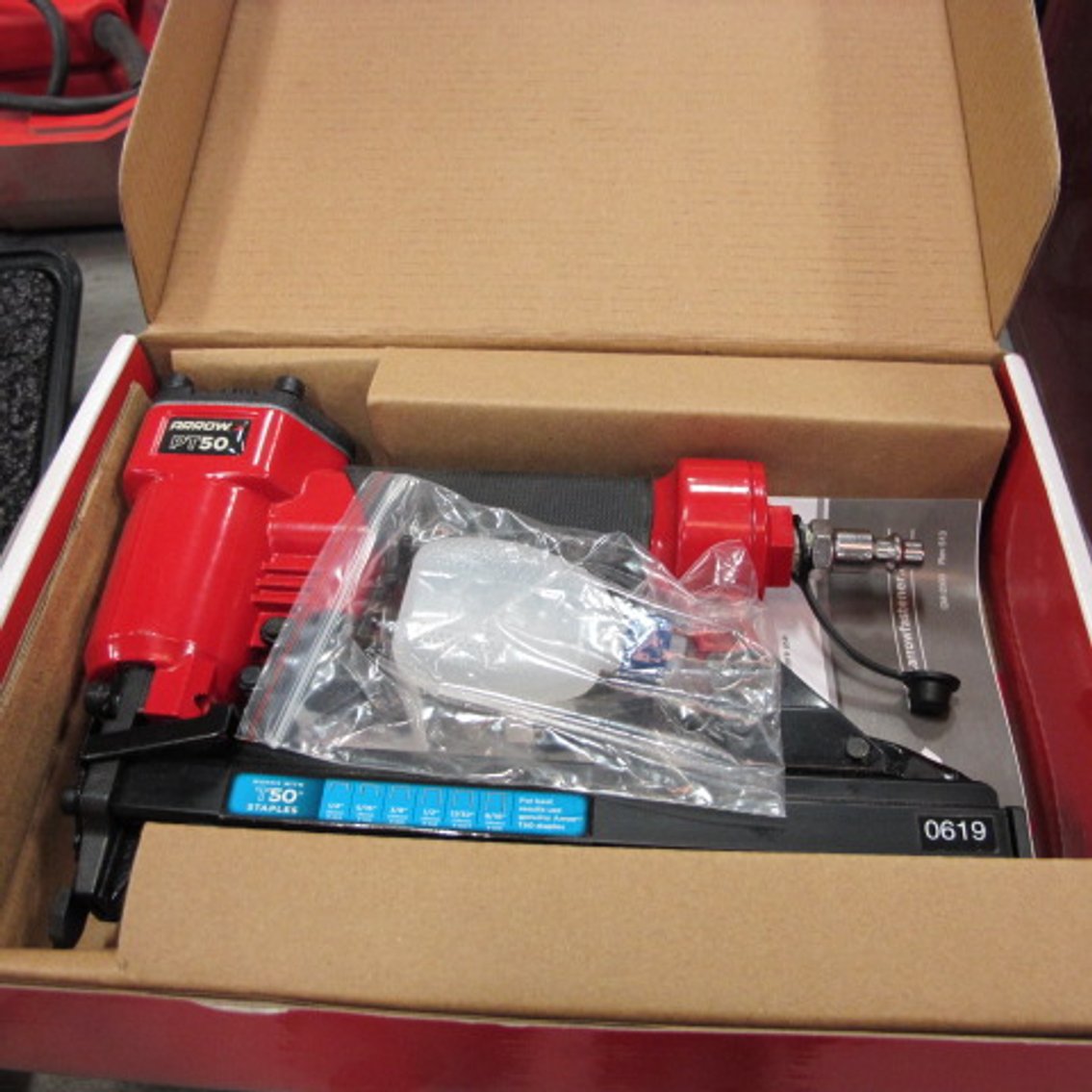 Image for Arrow Pneumatic Stapler & Hard Stapler & Staples