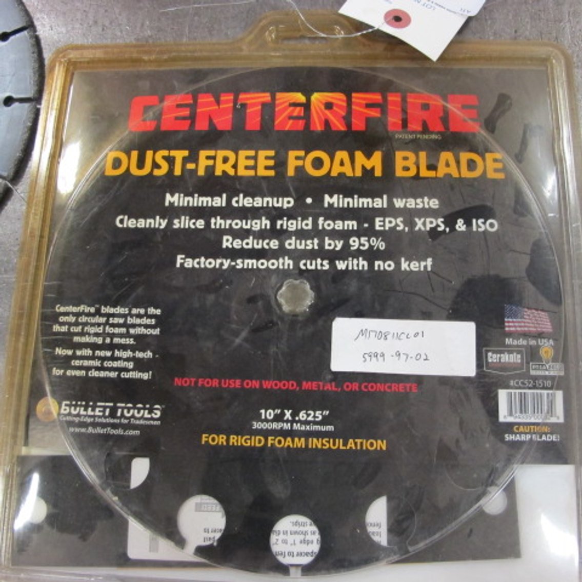 Image for Centerfire Dust Free Foam Blade 10
