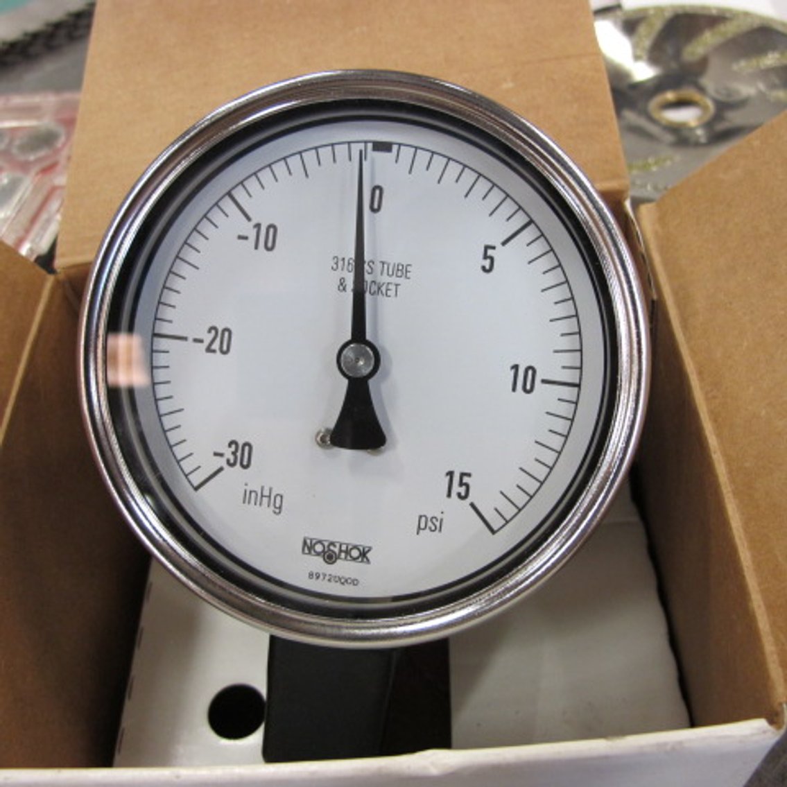 Image for 2 Count Noshok 40 - 400 - 30 / 15 PSI McMaster (New & Used)