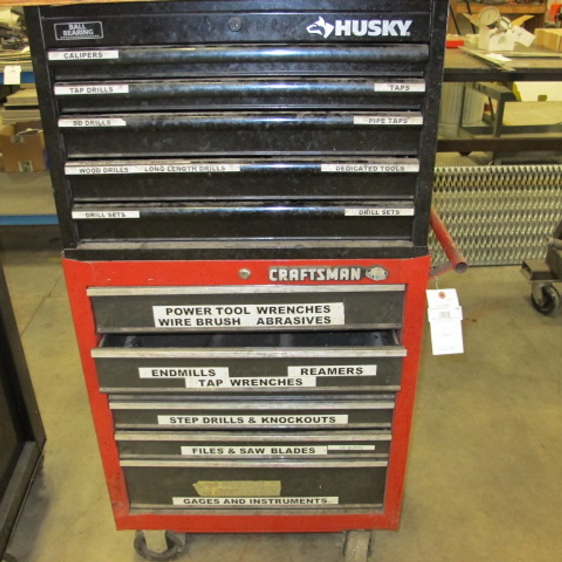Image for Craftsman / Husky Toolbox with Assortment of Tools