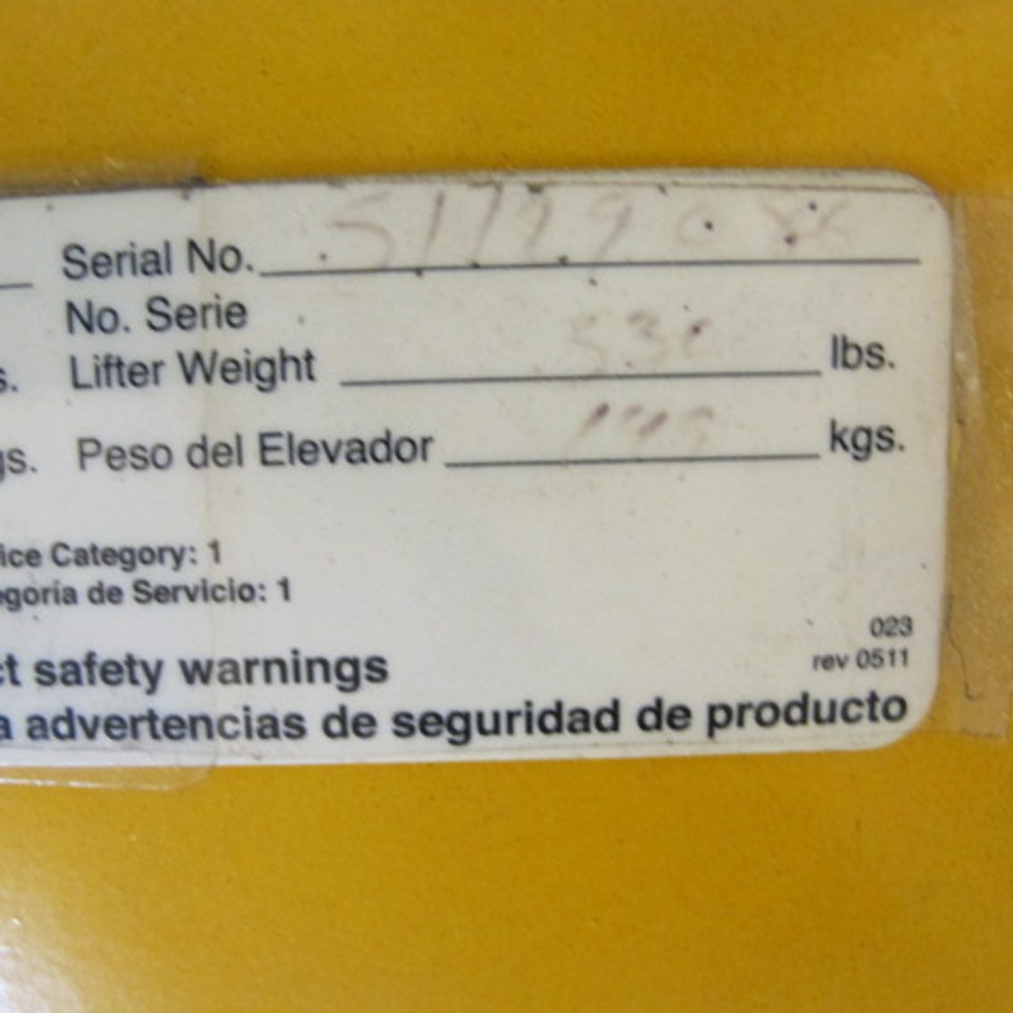 Image for Global Engine Jack - Serial # 51729086