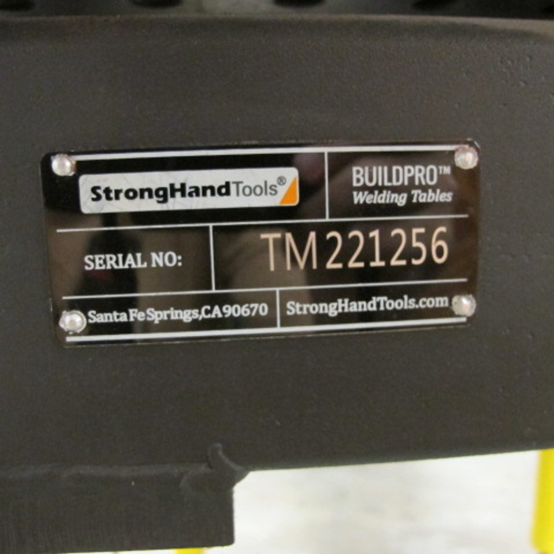 Image for 6.5’ by 3’ StrongHand Welding Table
