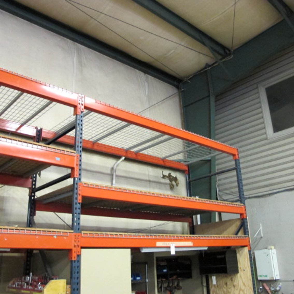 Image for Red Industrial Shelves