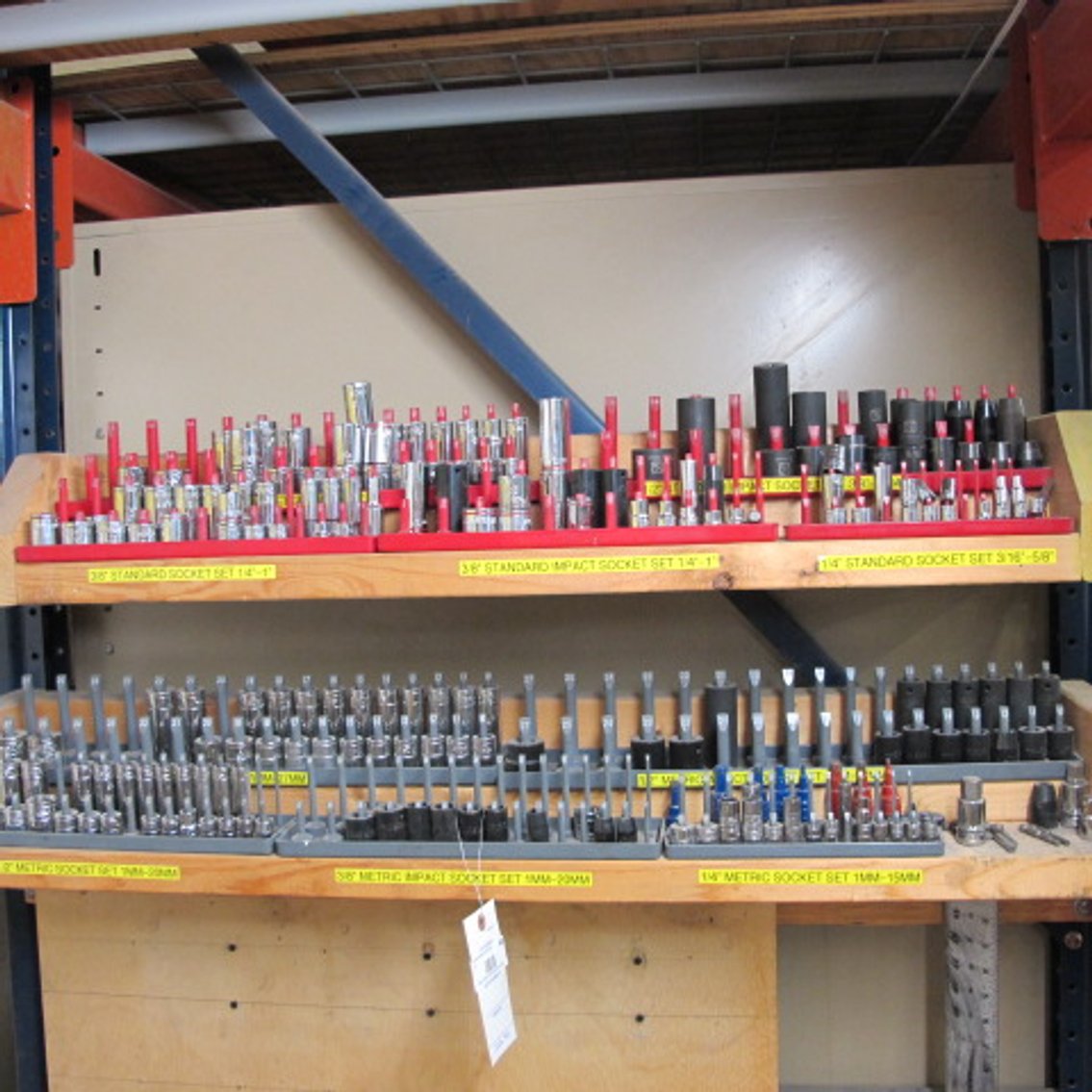 Image for Assortment of Sockets and Contents of Wall