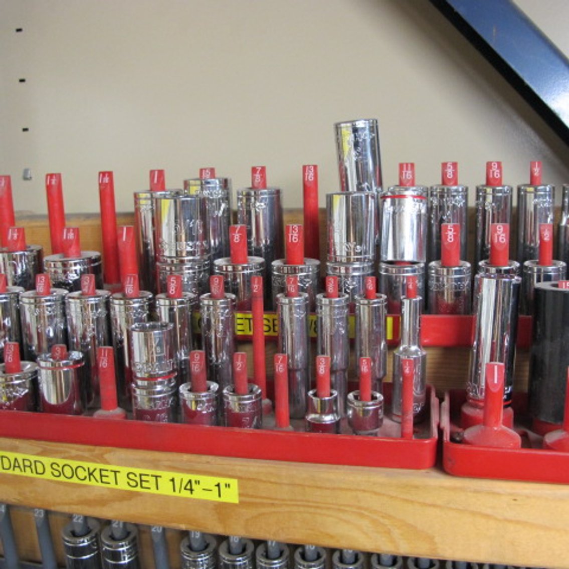 Image for Assortment of Sockets and Contents of Wall