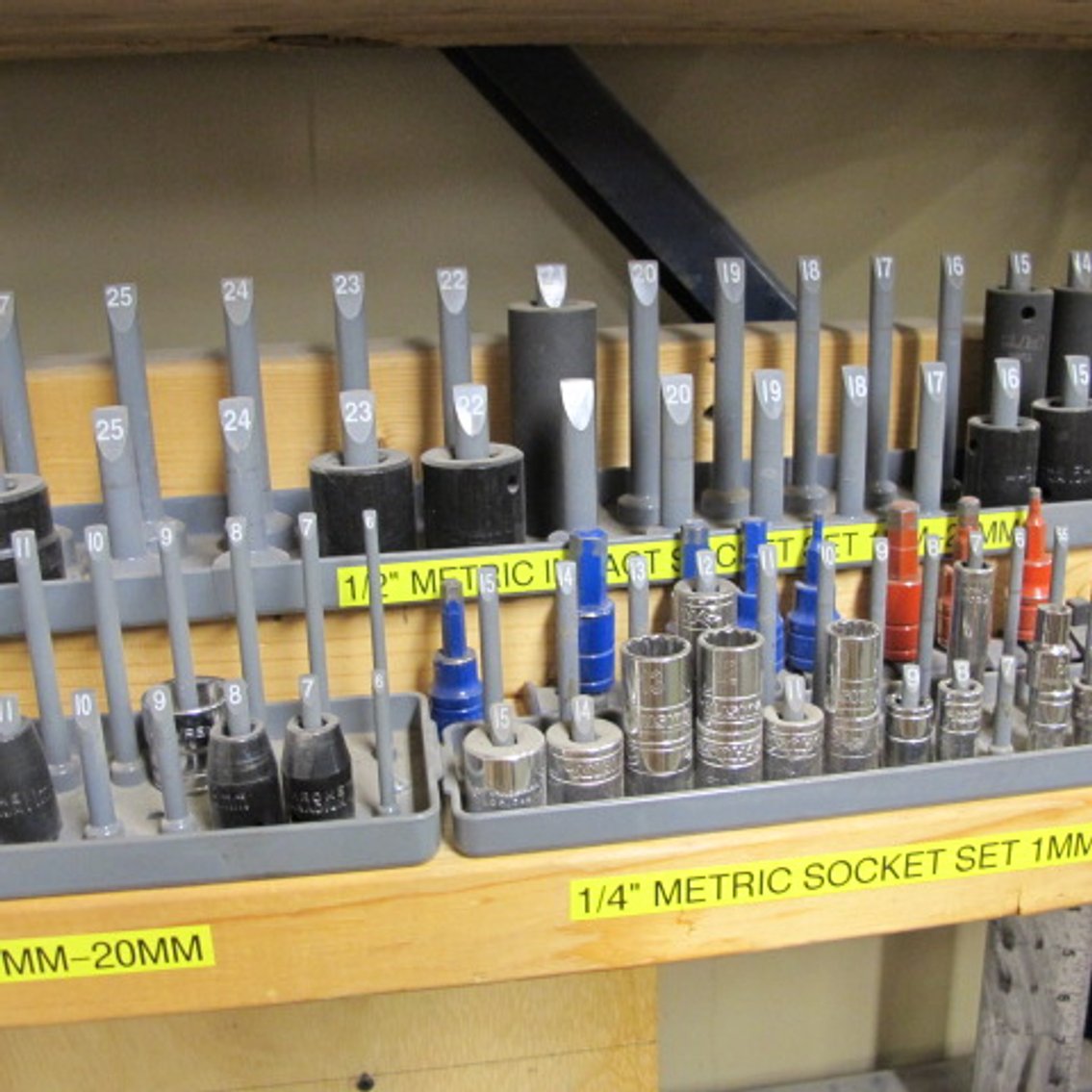 Image for Assortment of Sockets and Contents of Wall