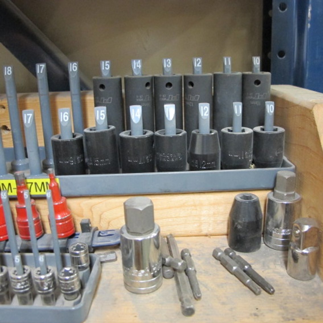 Image for Assortment of Sockets and Contents of Wall