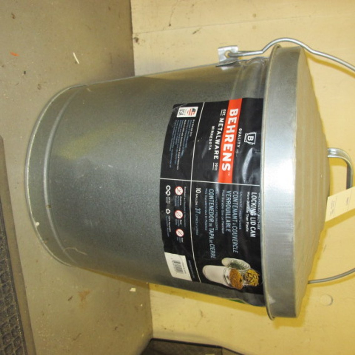 Image for Behrens Metalware Bin