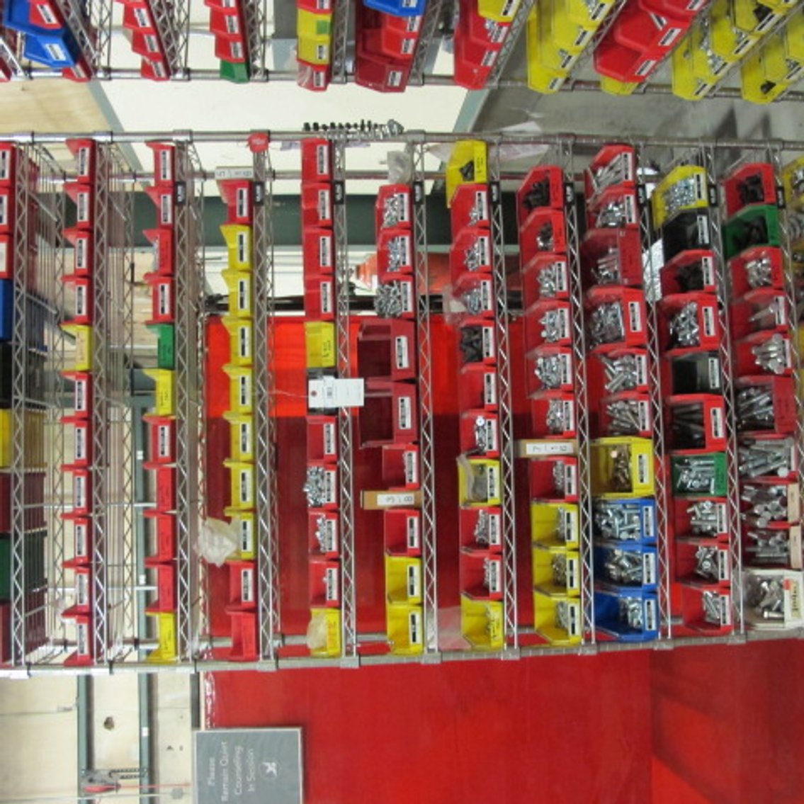 Image for Bolt Bin Shelf and Contents