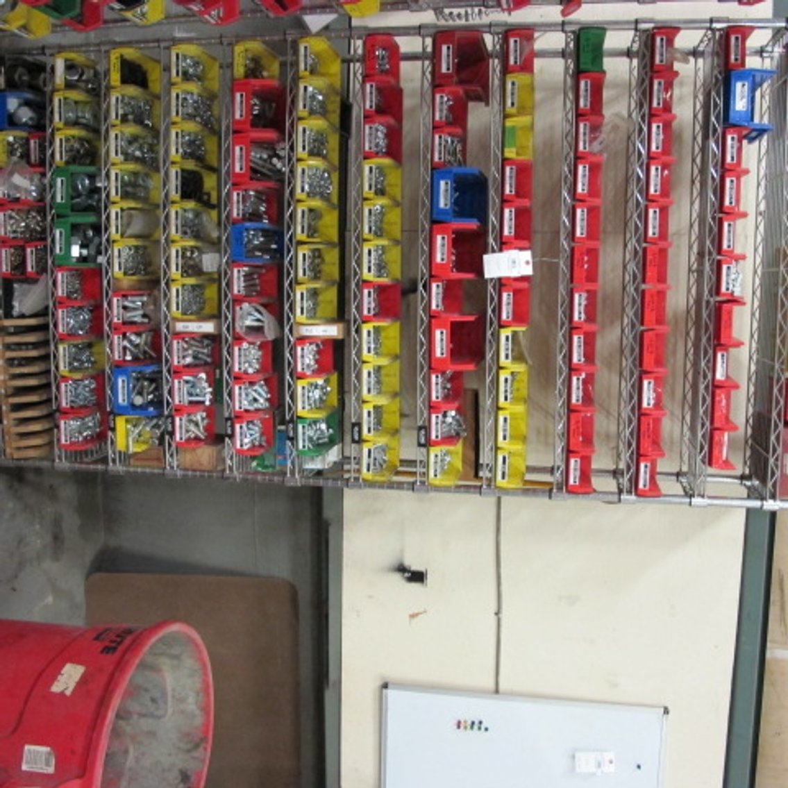 Image for Bolt Bin Shelf and Contents