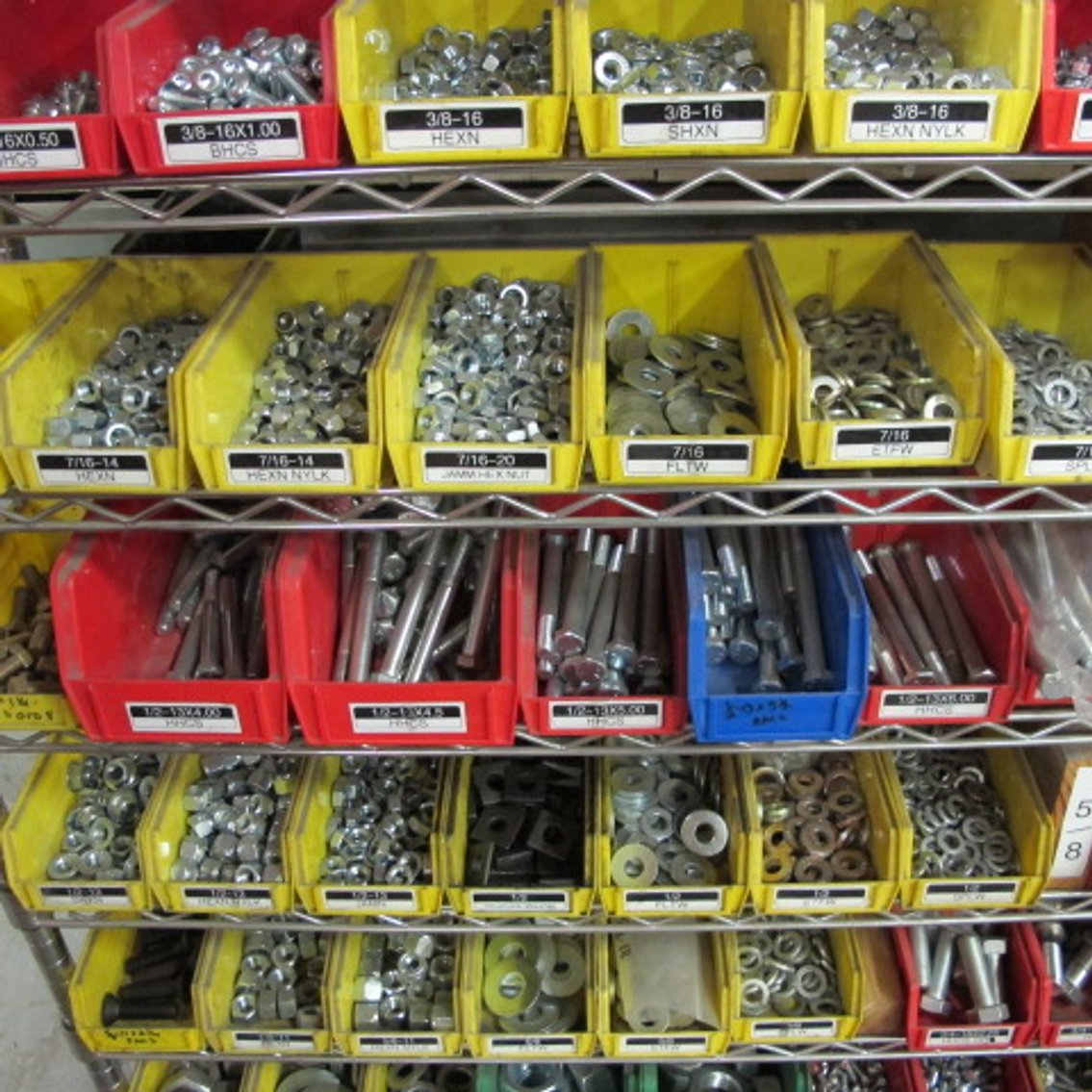 Image for Bolt Bin Shelf and Contents