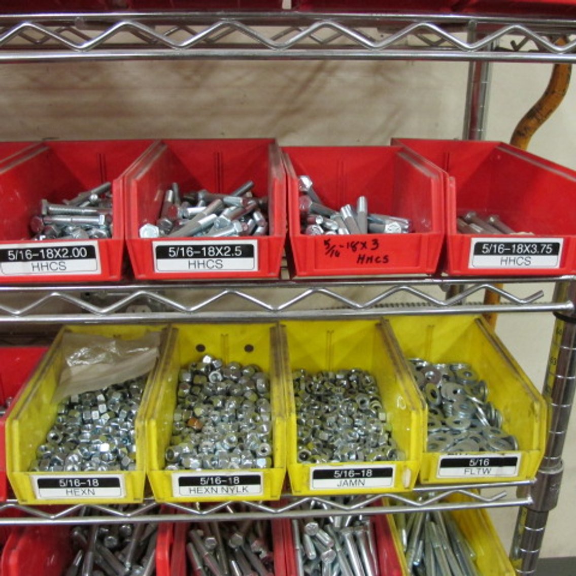 Image for Bolt Bin Shelf and Contents