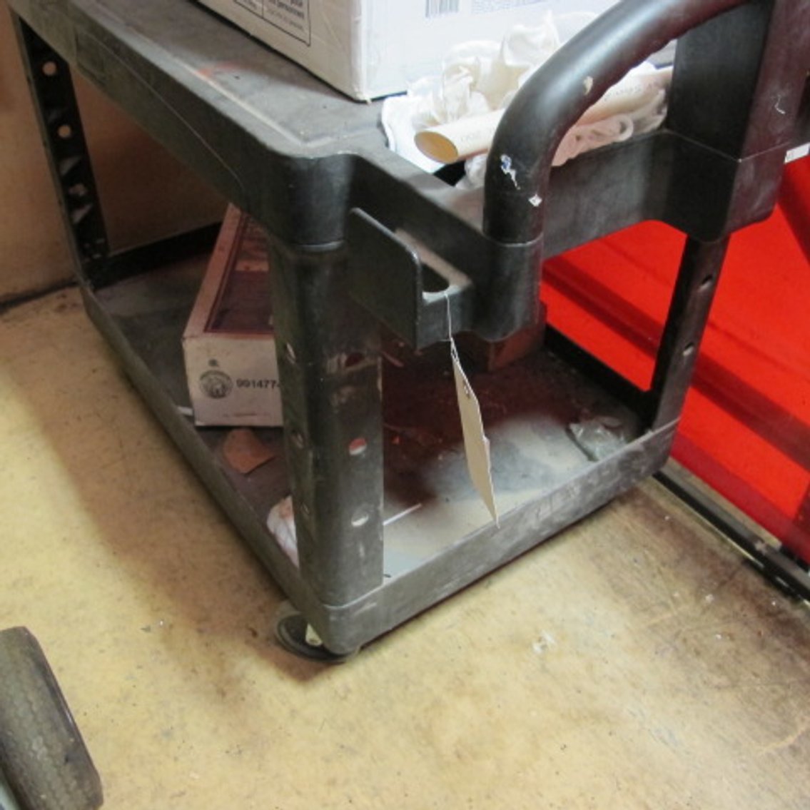 Image for Plastic Cart and Contents