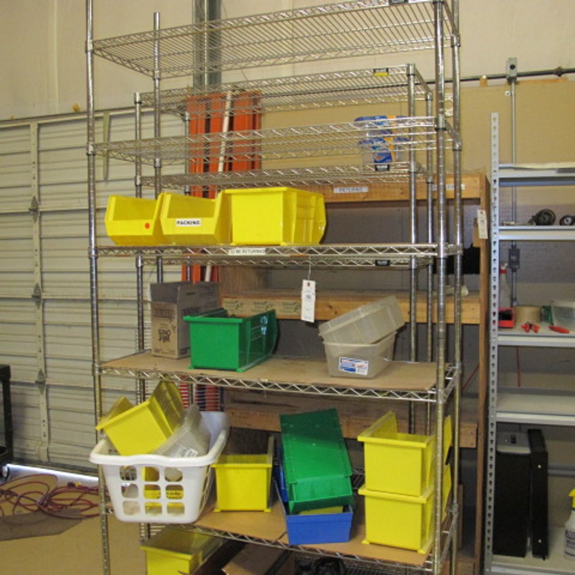 Image for Metal Shelf and Contents