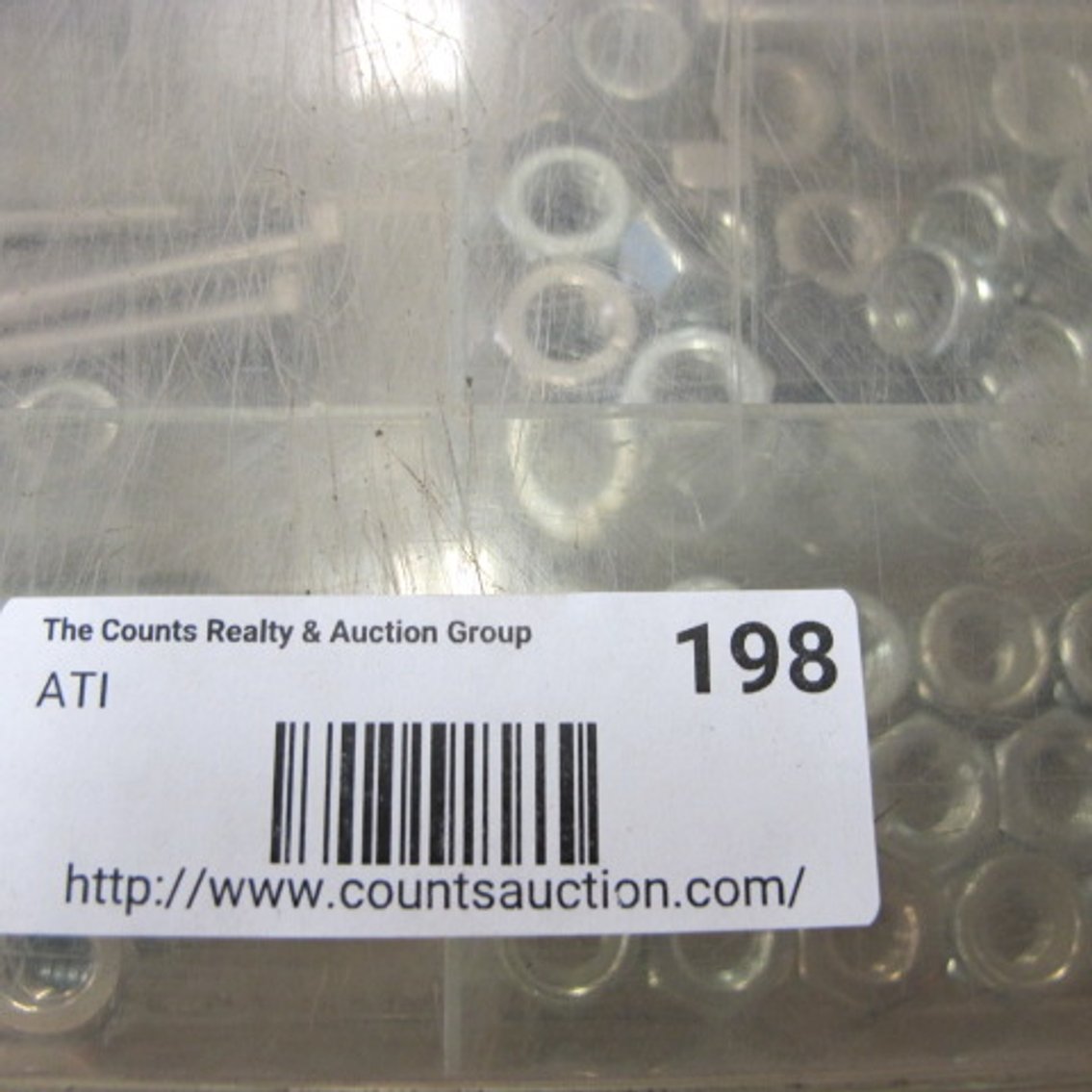 Image for Assortment of Hardware in Plastic Bins