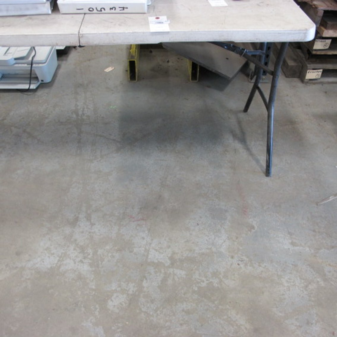 Image for White Folding Table