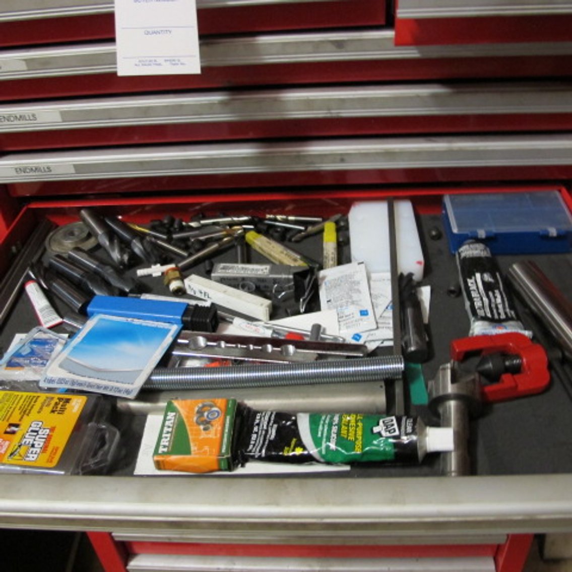 Image for Tool box and tools