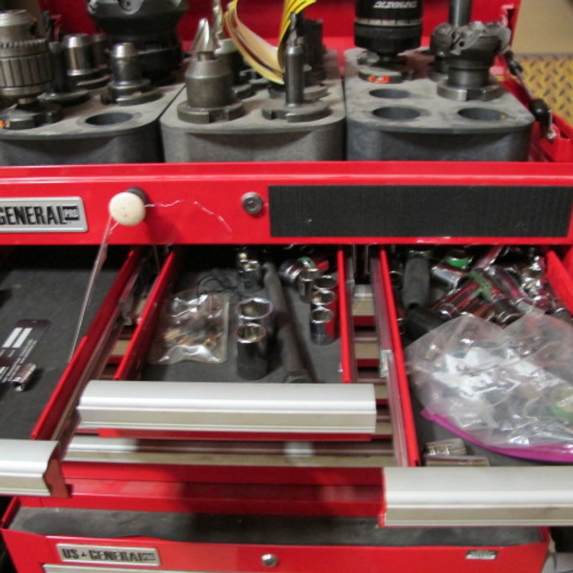 Image for Tool box and tools