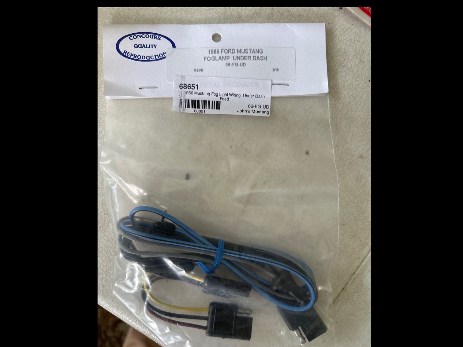 Image for Fog light assembly