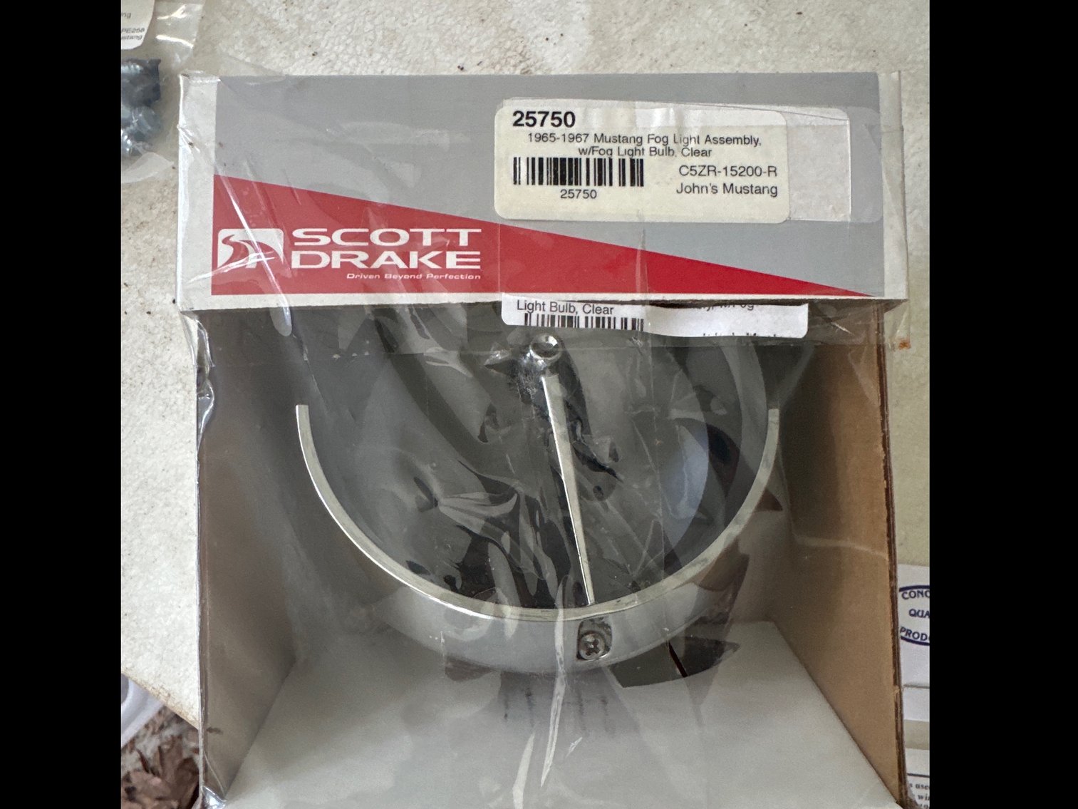 Image for Fog light assembly